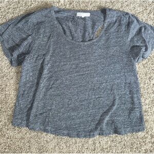 Forever 21 Gray Crop Top Size S